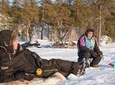 Lake Inari Ice Fishing Safari from Saariselkä