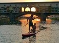 SUP at Ponte Vecchio with a Floating Drink - Florence Paddleboarding