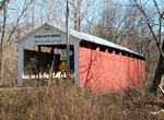 See Rush Creek Covered Bridge, Indiana