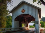 Cross Neal Lane Covered Bridge, Oregon