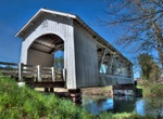 Cross Gilkey Covered Bridge, Oregon