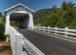 Cross Grave Creek Covered Bridge, Oregon