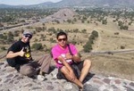 Small-Group Teotihuacan Pyramids from Mexico City