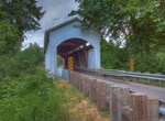 Cross Mosby Creek Covered Bridge, Oregon