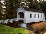 Cross Ritner Creek Covered Bridge, Oregon