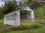 Cross Sandy Creek Covered Bridge, Oregon