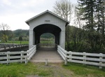Cross Stewart Covered Bridge, Oregon