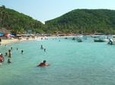Las Gatas Island Beach Break with Snorkeling