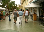 Stroll Lincoln Road Mall, South Beach, Florida