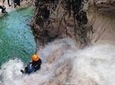 Canyoning in Susec Gorge from Bovec