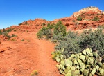 Mountain Bike Hi Line Trail, Sedona, Arizona