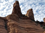 See Two Nuns Rock & The White Line, Sedona, Arizona