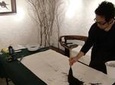 Traditional Japanese Calligraphy Experience with a Calligraphy Master