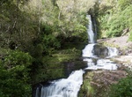 Hike to McLean Falls, Catlins Forest Park, New Zealand