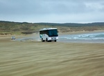 Drive Ninety Mile Beach, North Island, New Zealand