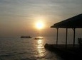 Sunset at Tonle Sap Lake from Siem Reap