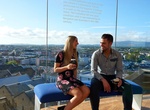 Drink Beer at Gravity Bar at Guinness Storehouse, Dublin, Ireland