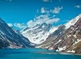Inca Lagoon in Portillo Andes Mountains - Arqueologic Park & Wine Tasting 