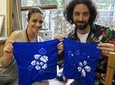Kasamaki and Nuishime Shibori Wrapping Cloth Class