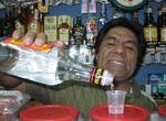 Drink Aguardiente in South America