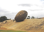See Krishna's Butter Ball, Mahabalipuram, India