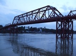 Walk across Keane Bridge, Bangladesh