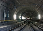 Go through Gotthard Base Tunnel, Switzerland