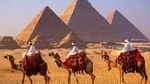 Camel or Horse riding Giza Pyramids Desert 