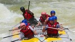 White Water Rafting & Swimming under the Falls 