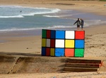 See The Big Rubik's Cube in Maroubra, NSW, Australia