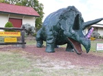 See The Big Dinosaur at Ballandean Railway Station, Queensland, Australia