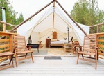 Stay at Glacier Under Canvas, Columbia Falls, Montana