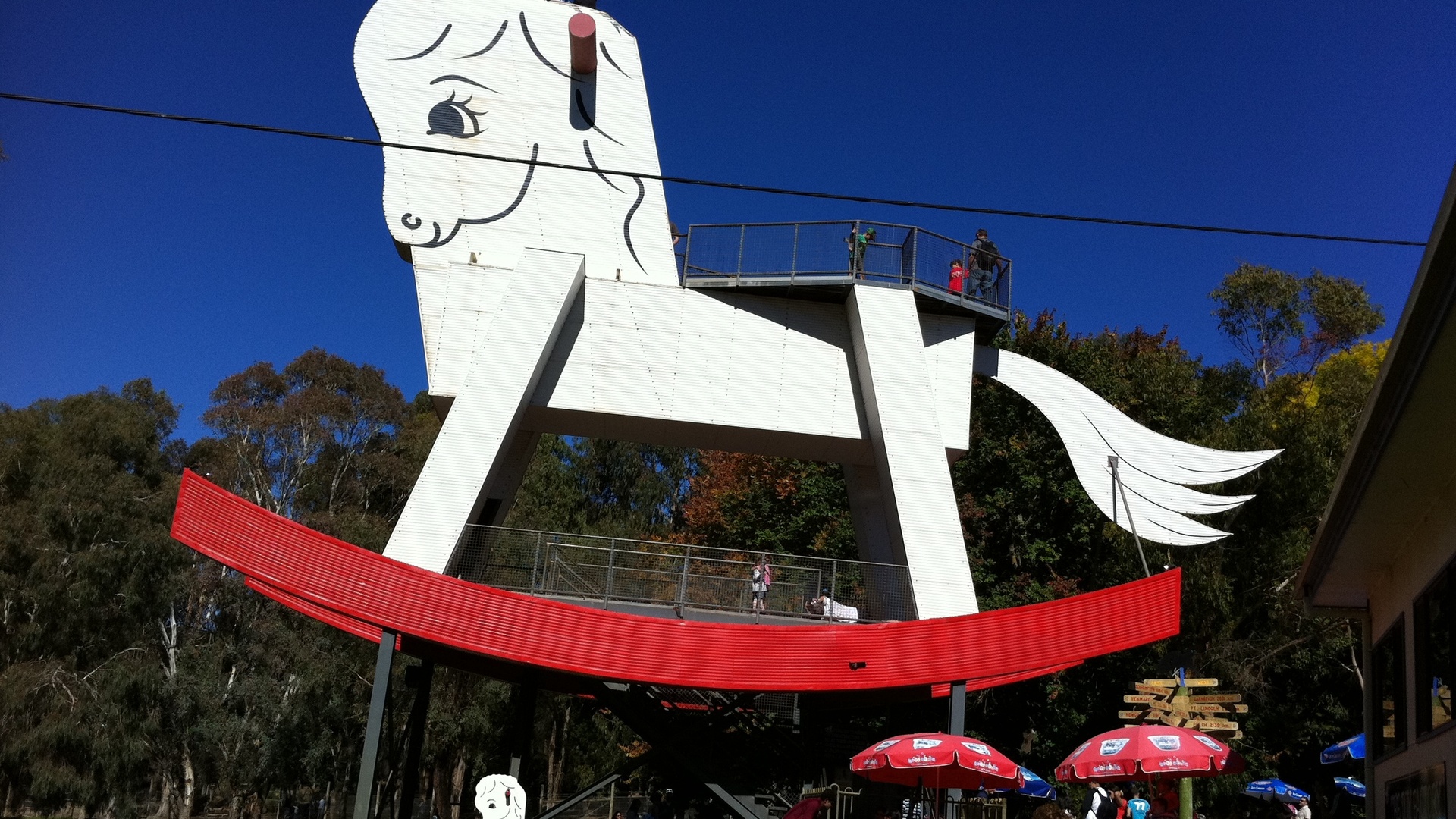 world's biggest rocking horse