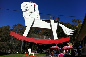 Big Rocking Horse in Gumeracha