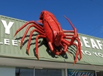 See The Big Rock Lobster in Stanley, Tasmania