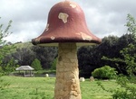 See The Big Mushroom in Balingup, Western Australia