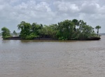 Boat Down the Maroni (Marowijne) River, French Guiana and Suriname