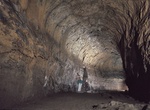 Hike Lava River Cave, Newberry National Volcanic Monument, Oregon