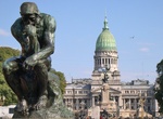 See The Thinker, Mariano Moreno Plaza, Buenos Aires, Argentina