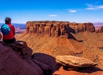 Hike to Grand View Point Overlook, Canyonlands National Park, Utah