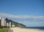 Relax at São Conrado Beach, Rio de Janeiro, Brazil