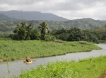 Kayak Hanalei River, Kauaʻi, Hawaii