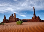 See Totem Pole & Yei Bi Chei, Monument Valley, Arizona