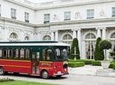 Scenic Overview of Newport Viking Trolley Tour