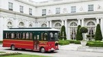Scenic Overview of Newport Viking Trolley Tour