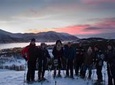 Guided Snowshoe Walk on Tromsoya Island in Tromso