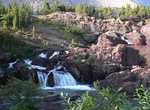Hike to Red Rock Falls, Glacier National Park, Montana