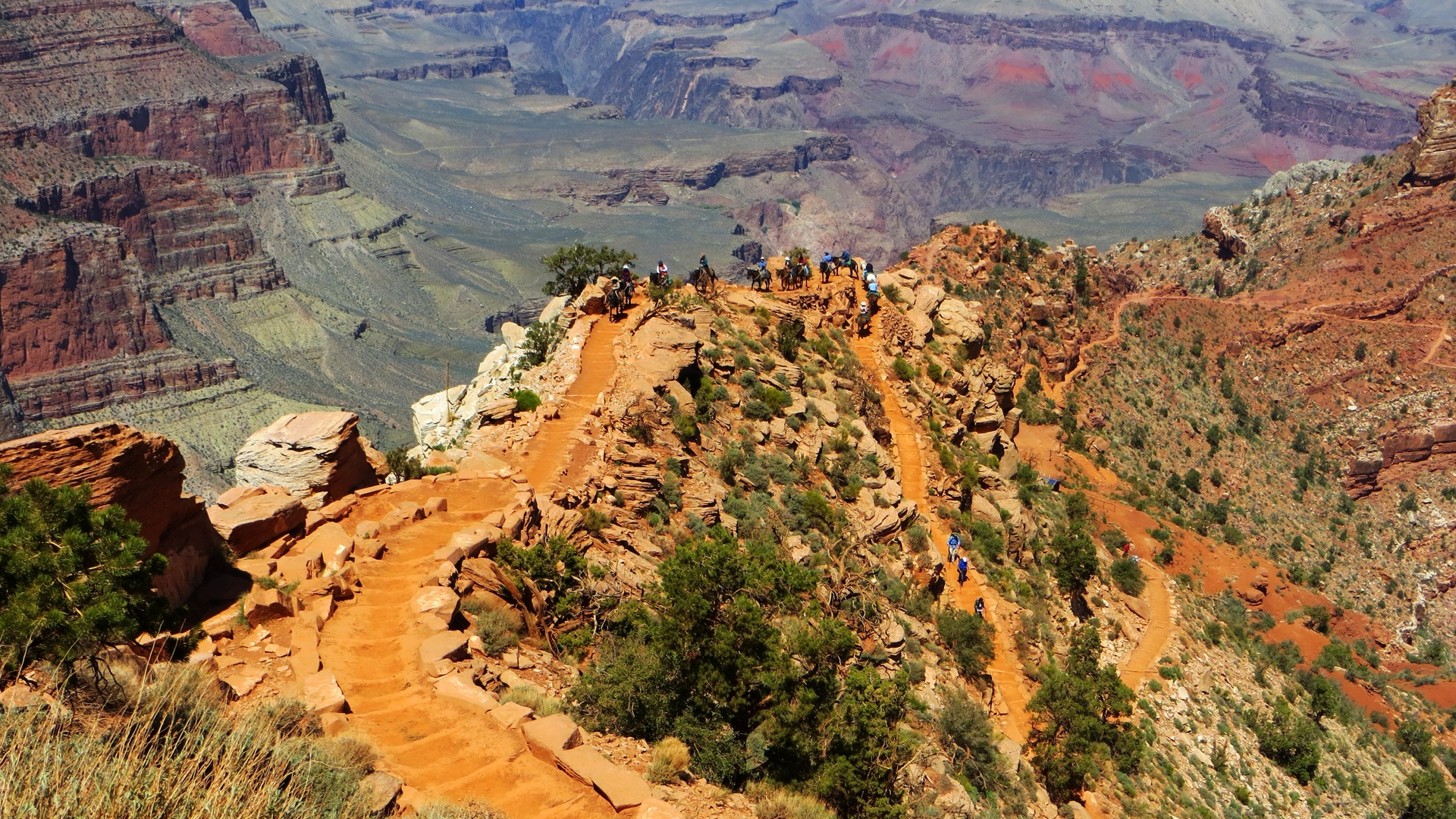 South Kaibab Trail to Phantom Ranch