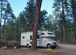 Camp at Kaibab Camper Village, Jacob Lake, Arizona