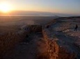 Sunrise at Masada, Ein Gedi Reserve and Dead Sea from Tel Aviv